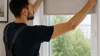 Установка рулонных штор в Таллине — аккуратно, быстро и с выездом мастера фото